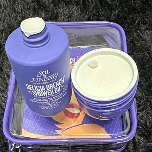 Sol de Janeiro Delicia Drench Shower Oil & Body Cream - Purple